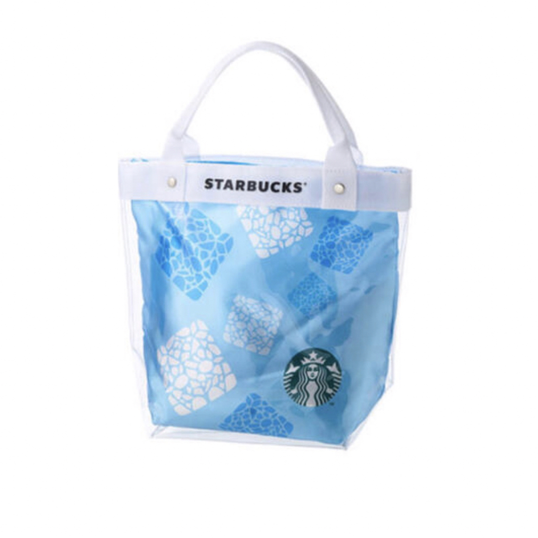 Starbucks(スターバックス)のスターバックス クリアトート 未使用 コレクションサマー レディースのバッグ(トートバッグ)の商品写真