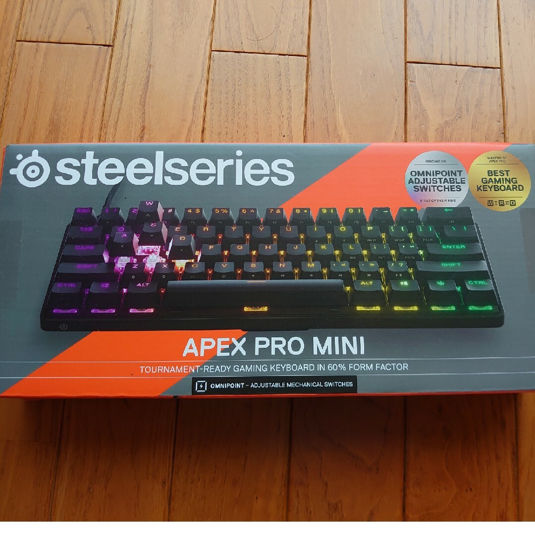 SteelSeries APEX PRO JP ゲーミンキーボード 新品未開封