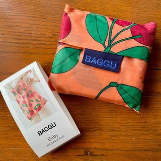 バグゥ(BAGGU)のBAGGU　BABY BAGGU　廃番品　2023春夏　オレンジチェリー(エコバッグ)