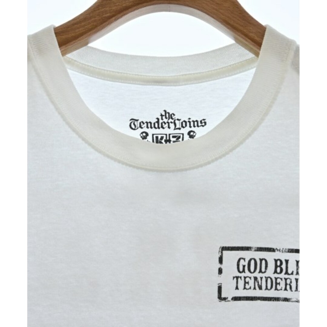 TENDERLOIN(テンダーロイン)のTENDERLOIN テンダーロイン Tシャツ・カットソー S 白 【古着】【中古】 メンズのトップス(Tシャツ/カットソー(半袖/袖なし))の商品写真