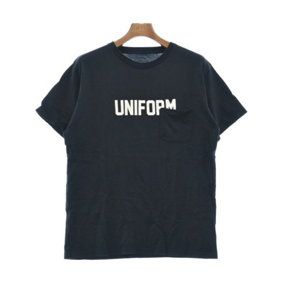 uniform experiment(ユニフォームエクスペリメント)のuniform experiment Tシャツ・カットソー 2(M位) 黒系 【古着】【中古】 メンズのトップス(Tシャツ/カットソー(半袖/袖なし))の商品写真