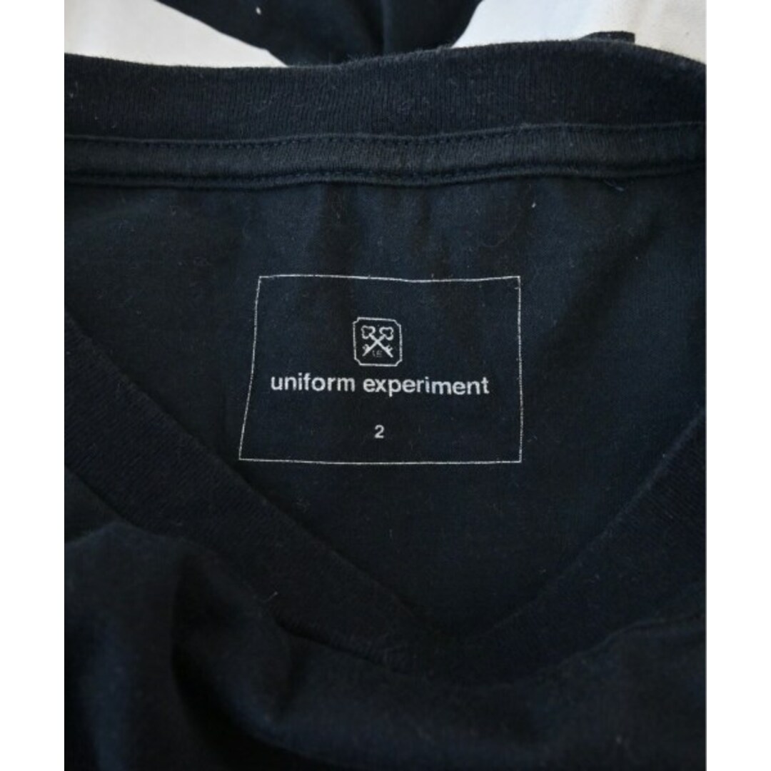 uniform experiment(ユニフォームエクスペリメント)のuniform experiment Tシャツ・カットソー 2(M位) 黒系 【古着】【中古】 メンズのトップス(Tシャツ/カットソー(半袖/袖なし))の商品写真