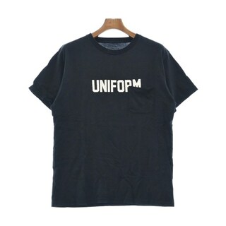 ユニフォームエクスペリメント(uniform experiment)のuniform experiment Tシャツ・カットソー 2(M位) 黒系 【古着】【中古】(Tシャツ/カットソー(半袖/袖なし))