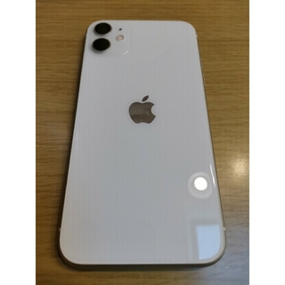 アイフォーン(iPhone)のiPhone11 64GB ホワイト(スマートフォン本体)
