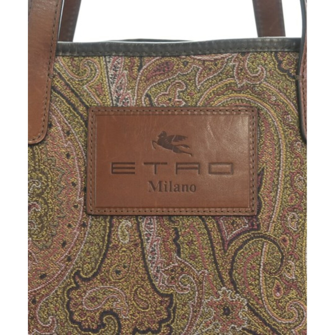 ETRO エトロ バッグ（その他） - 茶等(総柄)