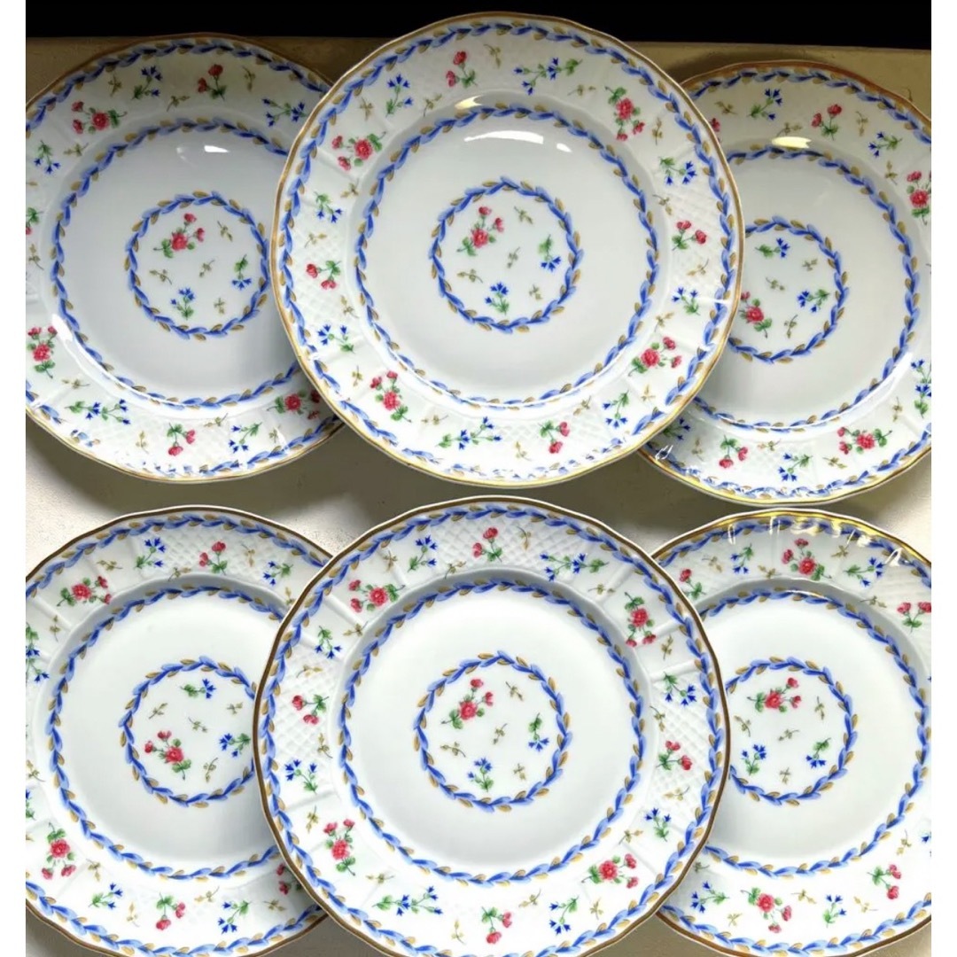 5枚セット／BERNARDAUD LIMOGES ベルナルドリモージュ プレート www ...