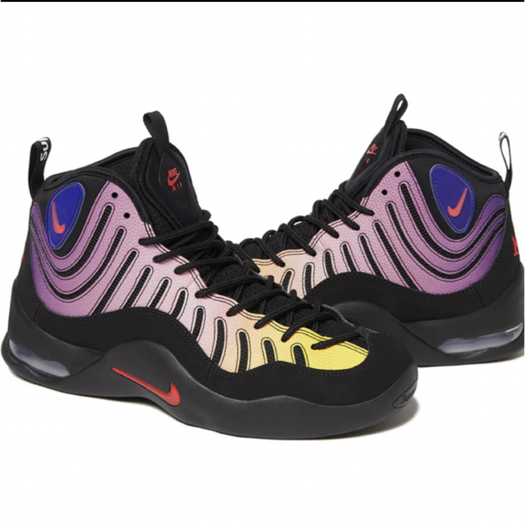 Supreme × Nike Air Bakin "Black/Multi"