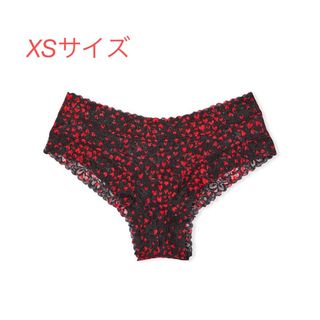 ヴィクトリアズシークレット(Victoria's Secret)のフローラルレース　チーキーパンティ　ハートXS(ショーツ)