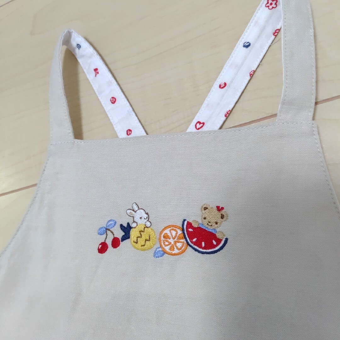 familiar - ファミリア フルーツ刺繍 ワンピース 100の通販 by Mic's