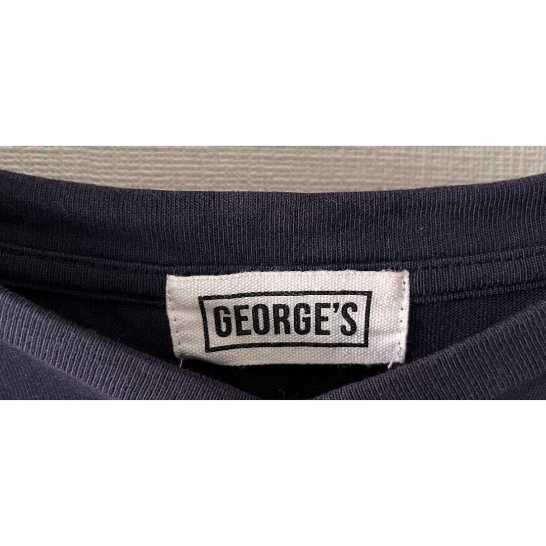 GEORGE'S(ジョージズ)のジョージズ　レース袖　カットソー　M レディースのトップス(カットソー(半袖/袖なし))の商品写真
