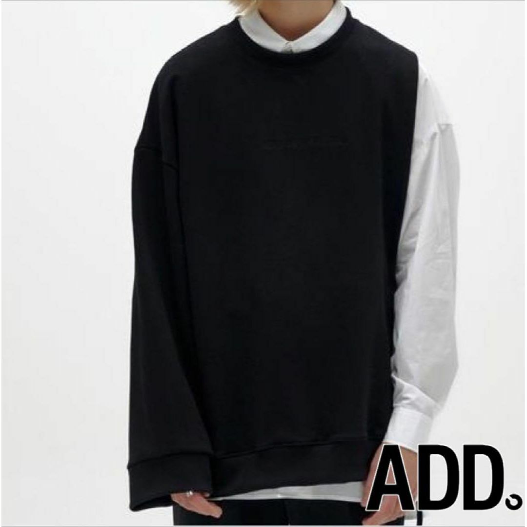 ADD SEOUL ANDROGYNOUS SWEATSHIRT着丈74cmCOLOR