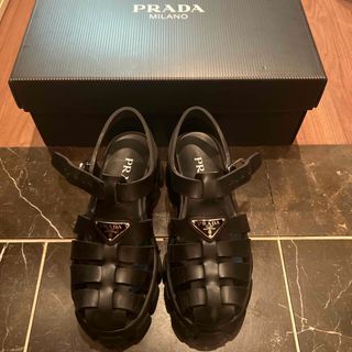 プラダ(PRADA)のfl203様専用プラダ　サンダル　NERO / 36(サンダル)