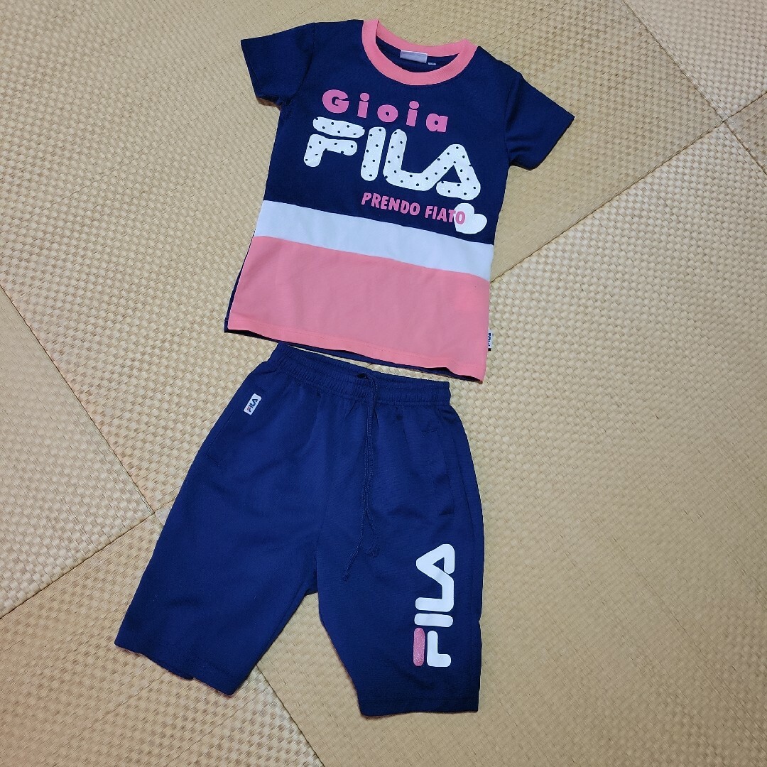 FILA(フィラ)の◎FILAフィラ☆セットアップ　130 キッズ/ベビー/マタニティのキッズ服女の子用(90cm~)(その他)の商品写真