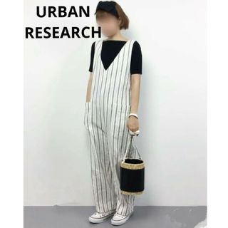 アーバンリサーチ(URBAN RESEARCH)のアーバンリサーチ　定価1.7万円  オールインワン　大人カジュアル♪日本製(オールインワン)