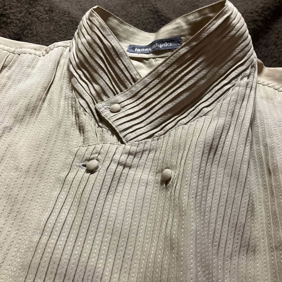 80s vintage issey miyake MEN シルクシャツ 80s vintage issey miyake MEN シルクシャツ