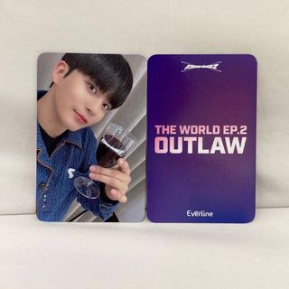 ATEEZ OUTLAW ポップアップ スクラッチイベント トレカ ジョンホ
