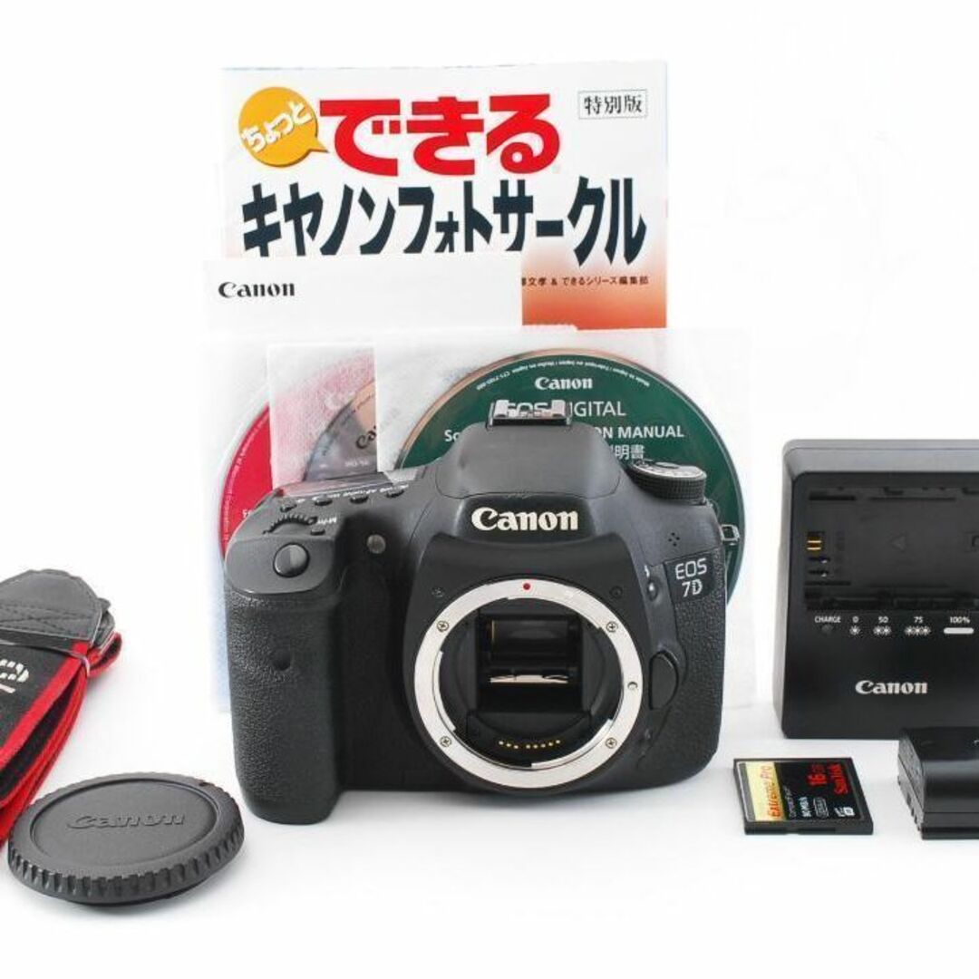 【元箱付き】 CANON キャノン EOS 7D ボディ デジタル一眼 カメラ