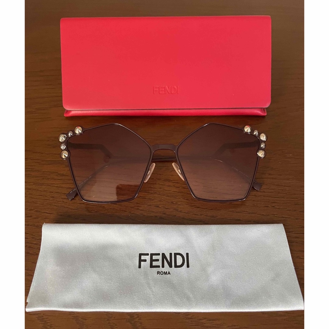 Fendi クリアサングラス