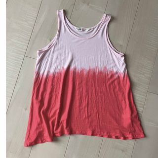 エイチアンドエム(H&M)のタンクトップ　ワンピース(Tシャツ/カットソー)