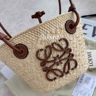 LOEWE - ロエベ LOEWE アナグラムバスケットバッグ ミニの通販 by