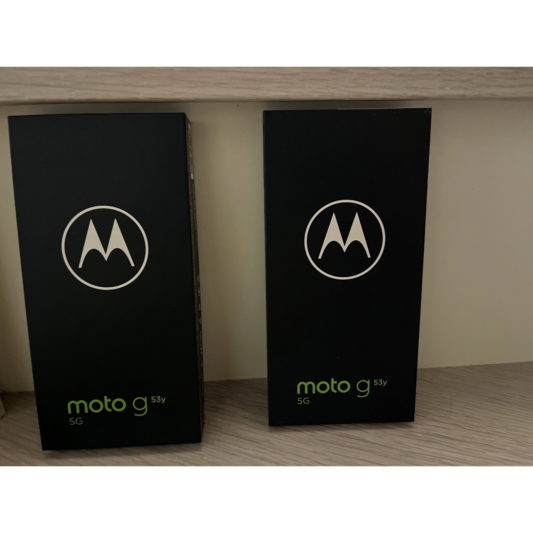 Motorola - MOTOROLA moto g53y 5G A301MO 2個セットの通販 by ちーちーちー's shop｜モトローラ