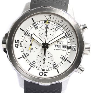 インターナショナルウォッチカンパニー(IWC)のIWC SCHAFFHAUSEN IW376801 アクアタイマー クロノグラフ 自動巻き メンズ 保証書付き_722265(腕時計(アナログ))