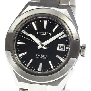 シチズン(CITIZEN)のシチズン CITIZEN NA1004-87E/0950-S125715 シリーズエイト デイト 自動巻き メンズ 美品 箱付き_764002【ev15】(腕時計(アナログ))