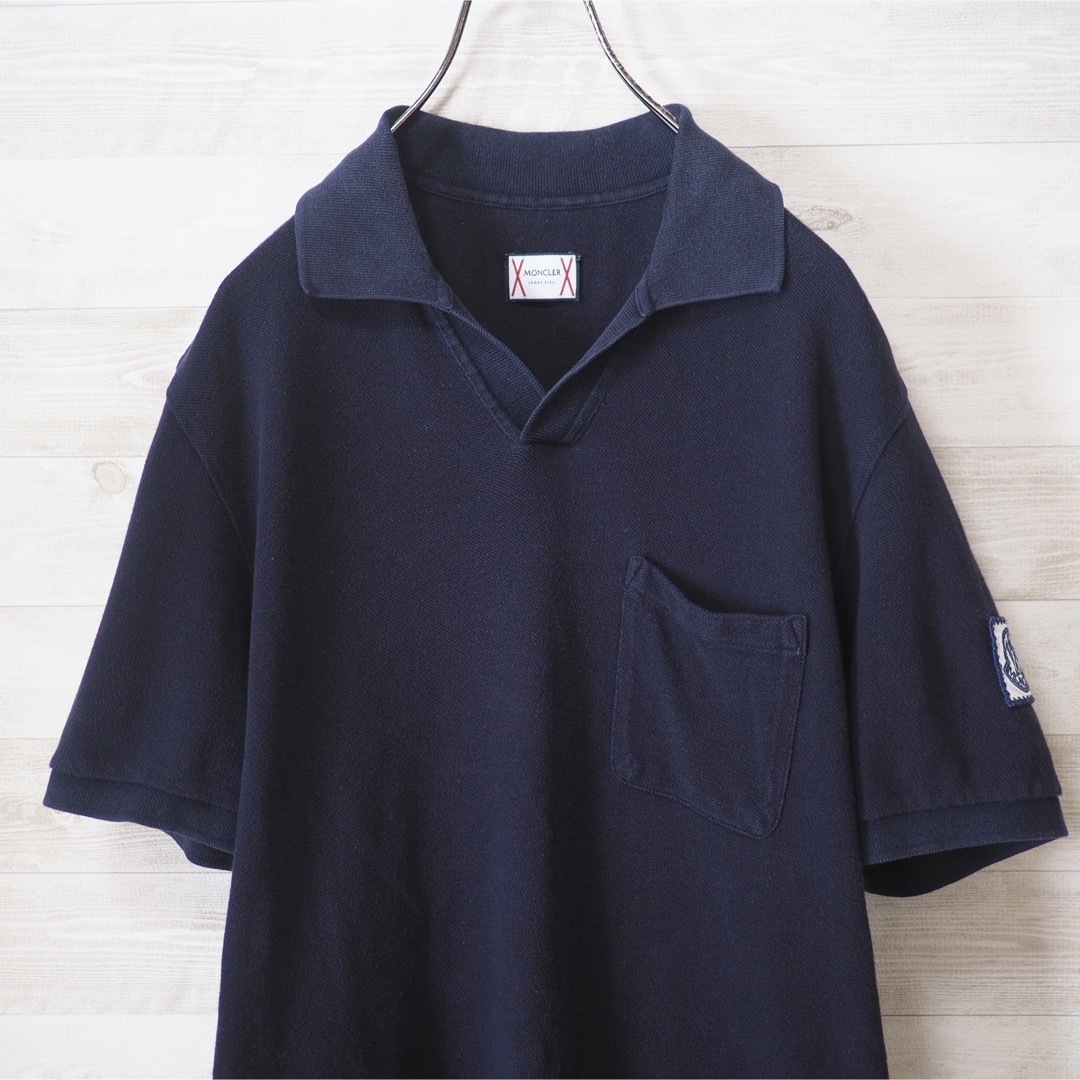 MONCLER GAMME BLEU 11SS Maglia Polo-Nv/M - ポロシャツ