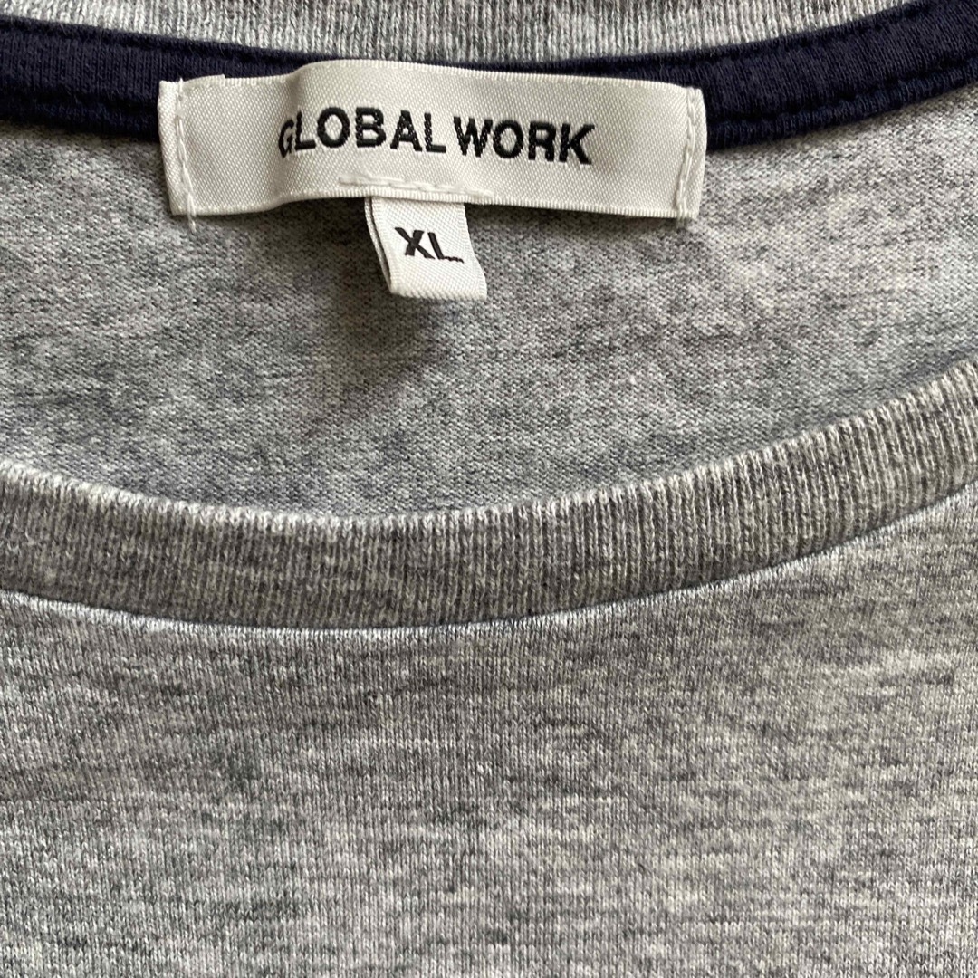 GLOBAL WORK(グローバルワーク)のGLOBALWORK  半袖Tシャツ　XL メンズのトップス(Tシャツ/カットソー(半袖/袖なし))の商品写真