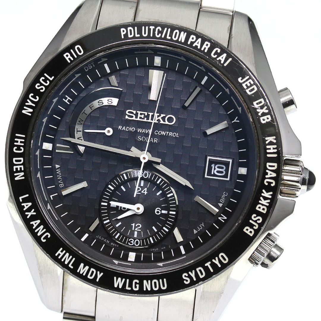 セイコー SEIKO SAGA119/8B54-0AL0 ブライツ ソーラー電波 メンズ _757946