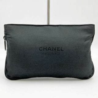 CHANEL シャネル 化粧ポーチ メイクポーチ ポーチ ブラック 黒 ...