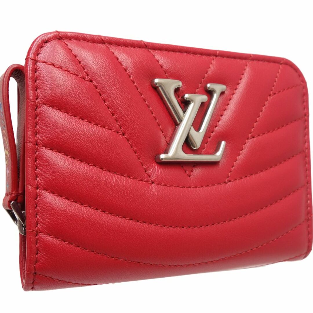 ルイ・ヴィトン LOUIS VUITTON ジプトコンパクトウォレット M63790 二つ折り財布 ニューウェーブ ルージュ / 083710【中古】