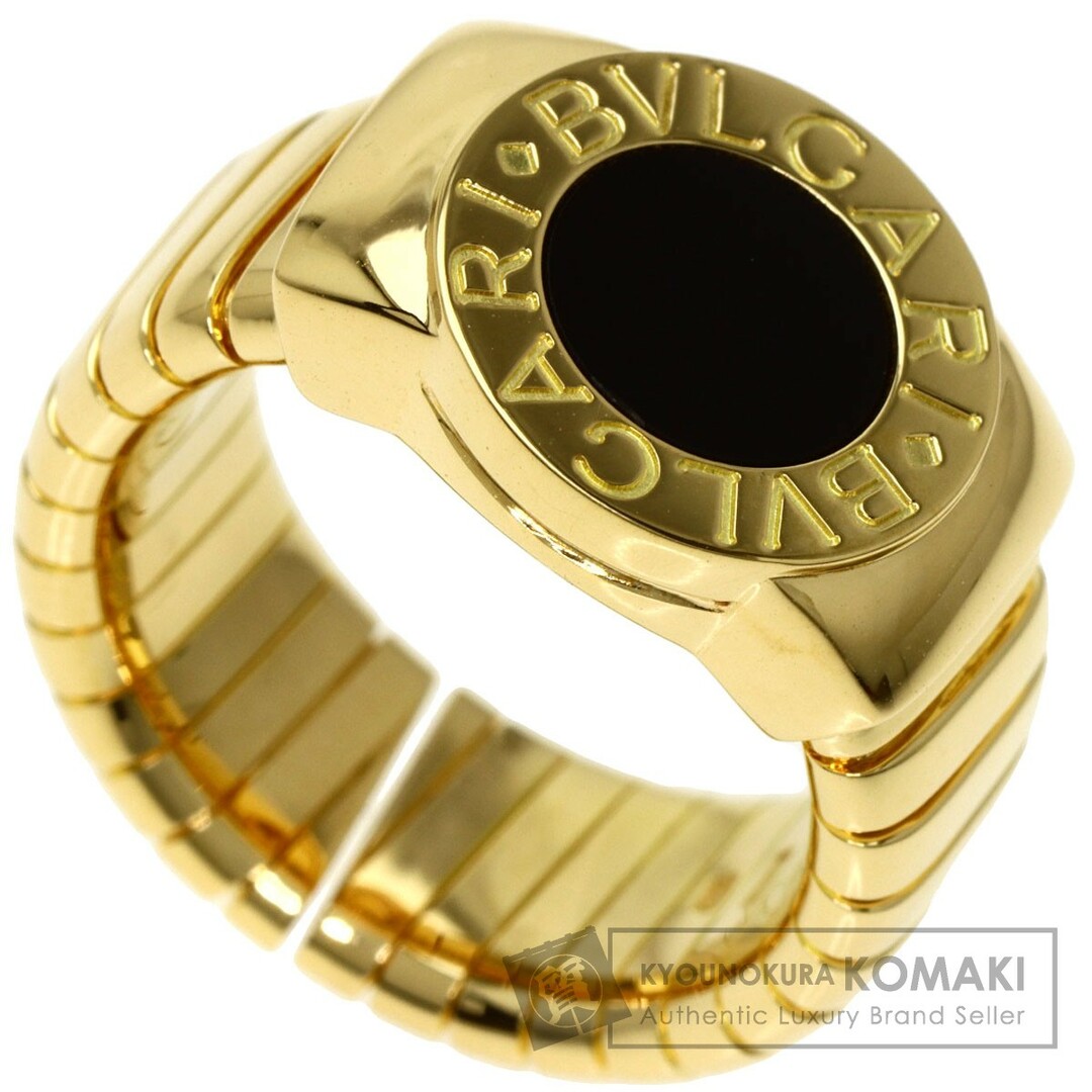 なし保証期間BVLGARI ブルガリブルガリ オニキス リング・指輪 K18YG レディース