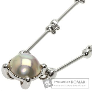 タサキ(TASAKI)のTASAKI マベパール 真珠 ネックレス SV レディース(ネックレス)