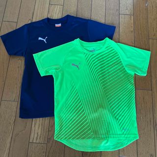 プーマ(PUMA)のPUMAドライシャツ2枚【130】(Tシャツ/カットソー)