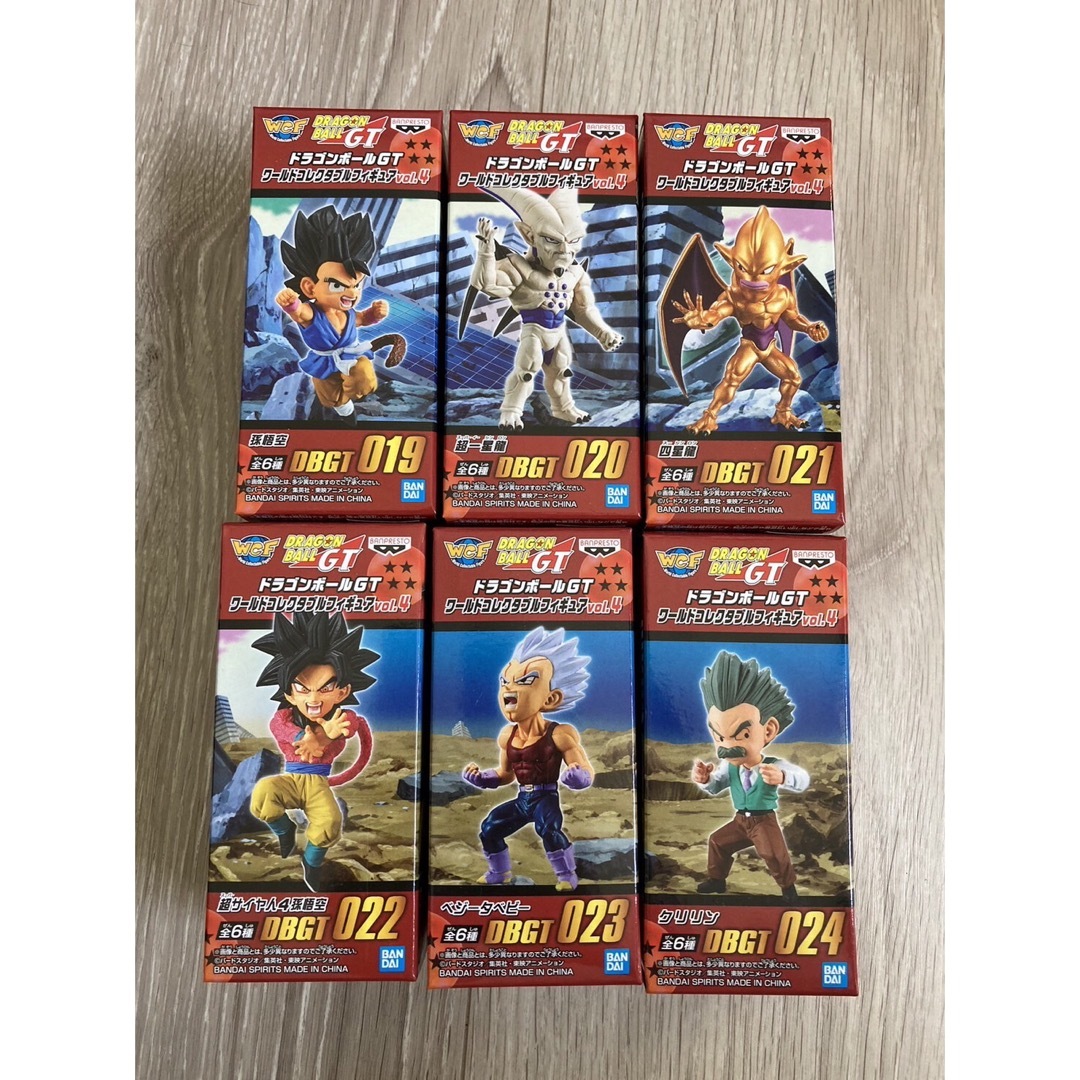 最新！ドラゴンボールGTワールドコレクタブル  6種