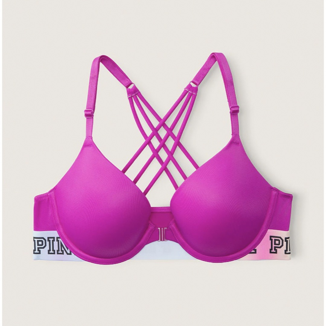 victoria's secret PINK プッシュアップブラ&ロゴショーツ 3