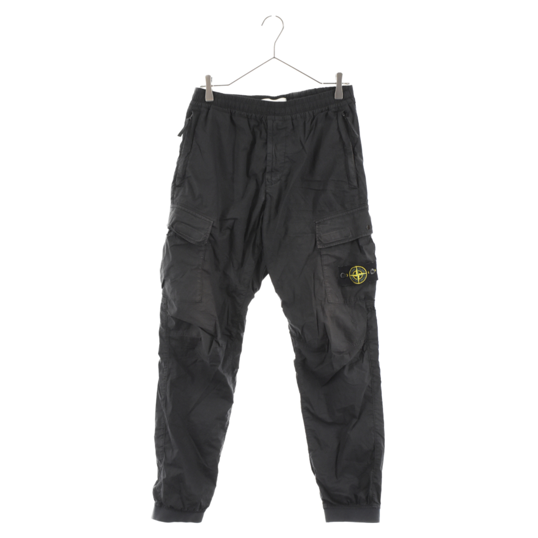 STONE ISLAND(ストーンアイランド)のSTONE ISLAND ストーンアイランド 21SS PARACUTE CARGO PANT パラキュート パッチ付きカーゴパンツ ブラック 741531303 メンズのパンツ(その他)の商品写真