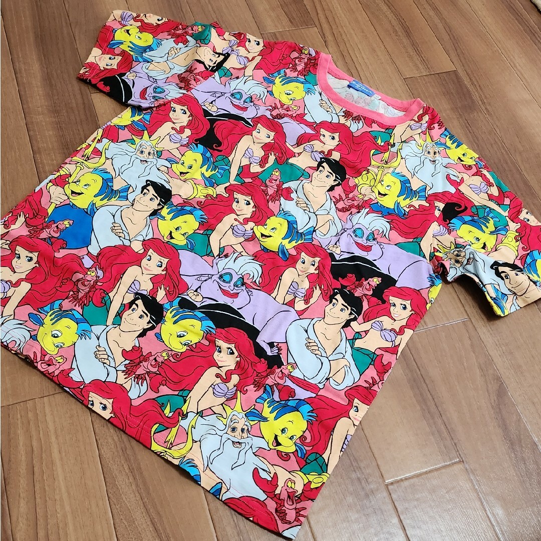 Disney(ディズニー)のアリエル Tシャツ LLサイズ エンタメ/ホビーのアニメグッズ(その他)の商品写真