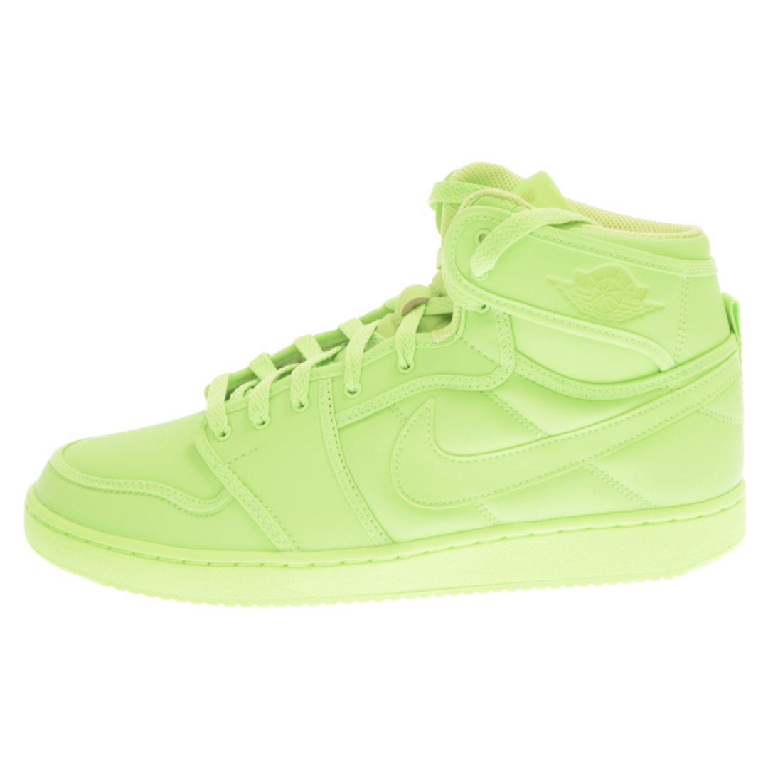 NIKE(ナイキ)のNIKE ナイキ ×BILLIE EILISH WMNS Air Jordan 1 KO VOLT DN2857-330 ビリー・アイリッシュ ウィメンズ エアジョーダン 1 KO ボルト ハイカットスニーカー US11/28.0cm メンズの靴/シューズ(スニーカー)の商品写真