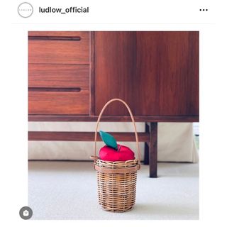 LUDLOW ラドロー Apple basket りんごかごバッグ