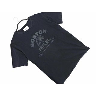 アーバンリサーチ(URBAN RESEARCH)のURBAN RESEARCH アーバンリサーチ プリント Tシャツ size40/黒 ■◆ メンズ(Tシャツ/カットソー(半袖/袖なし))