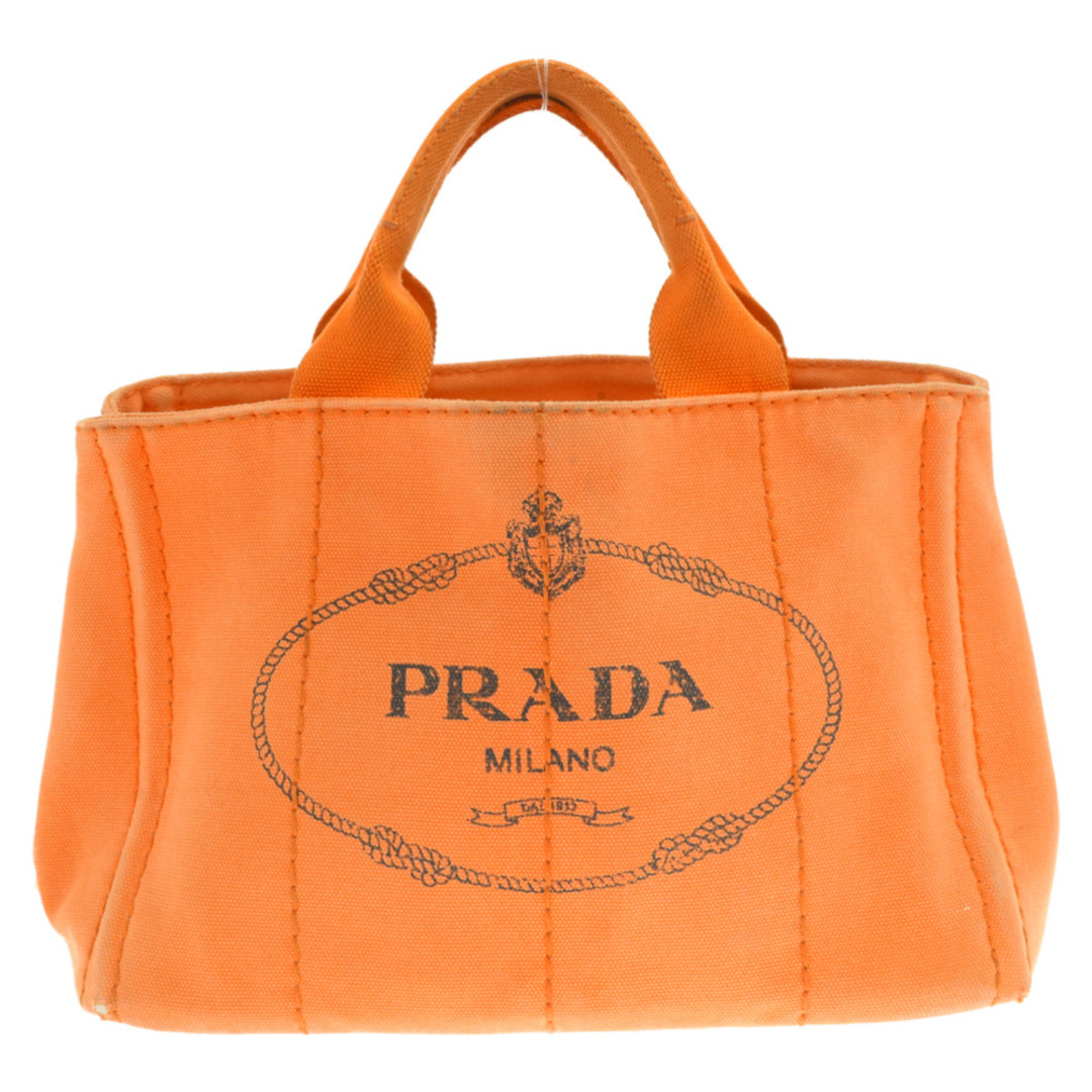 PRADA プラダ CANAPA カナパ ロゴ トートバッグ オレンジ BN2439