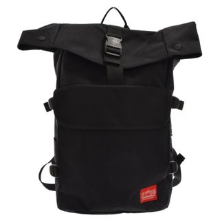 マンハッタンポーテージ(Manhattan Portage)のManhattan Portage マンハッタンポーテージ ロゴパッチ付き ナイロン バックパック リュック ブラック(バッグパック/リュック)