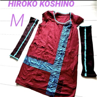 ヒロココシノ(HIROKO KOSHINO)のコシノヒロコ 2way チュニック Tシャツ(カットソー(半袖/袖なし))