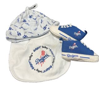 Dodgers ベビーシューズ　スタイ　キャップ　帽子(スニーカー)