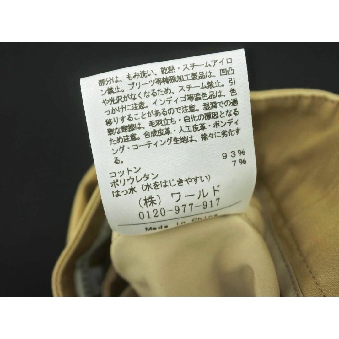 UNTITLED UNTITLED アンタイトル テーパード クロップド パンツ size42/ベージュ レディースの通販 by ラクマ公式ショップ ブランドリユースABJ|アンタイトルならラクマ クロップドパンツ レディース ワールド