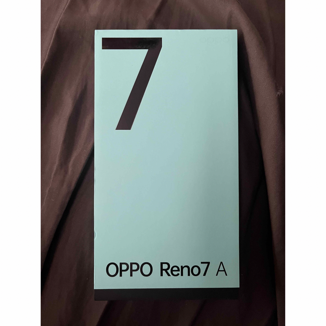 ほぼ新品　OPPO Reno 7a ドリームブルー
