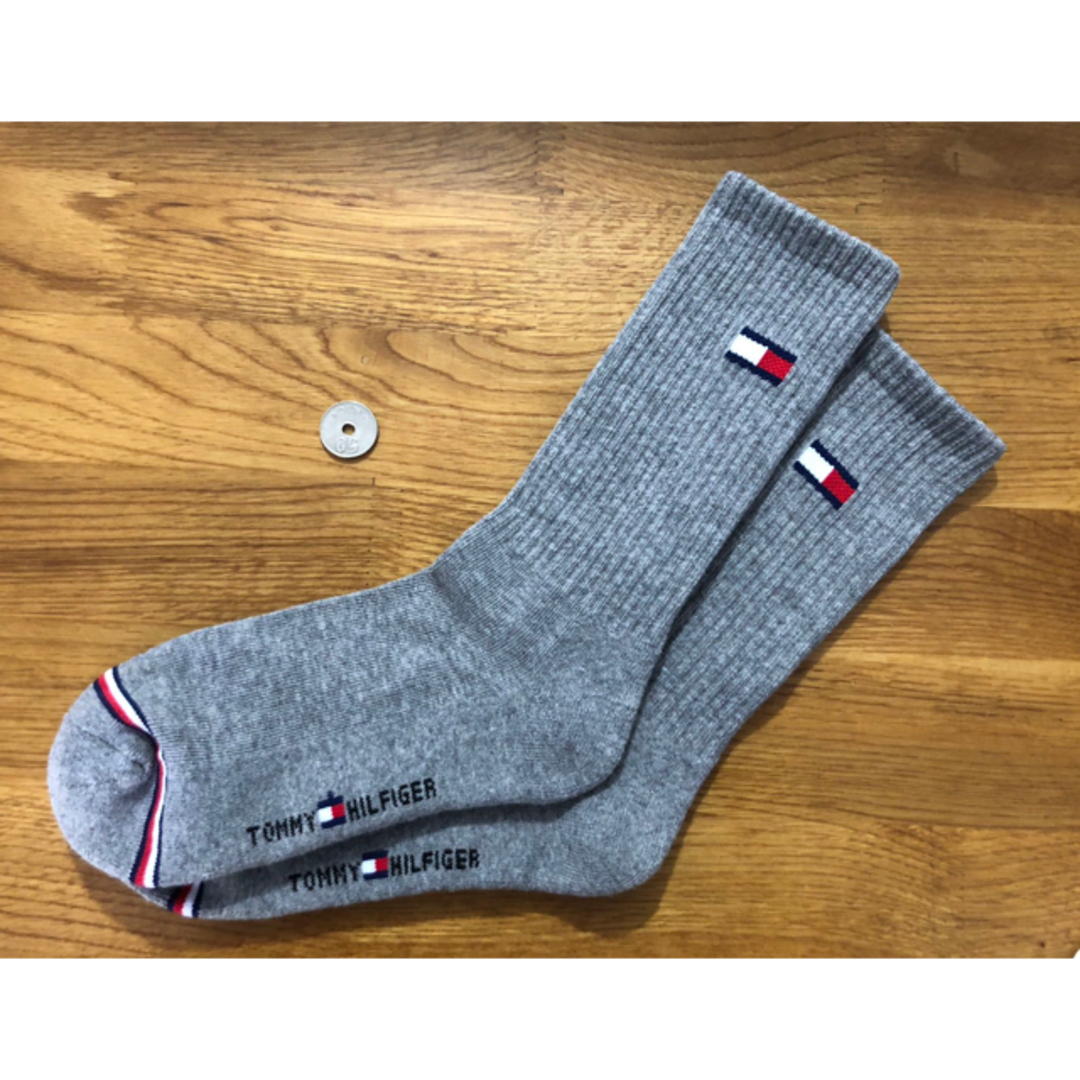 TOMMY HILFIGER(トミーヒルフィガー)の新品トミーヒルフィガーTOMMY HILFIGER レディース3足セット408 レディースのレッグウェア(ソックス)の商品写真