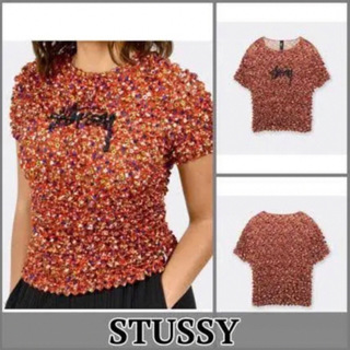 ステューシー(STUSSY)の完売品激レア　STUSSY ポップコーン　ミニシャツ　期間限定SALE‼️(Tシャツ(半袖/袖なし))
